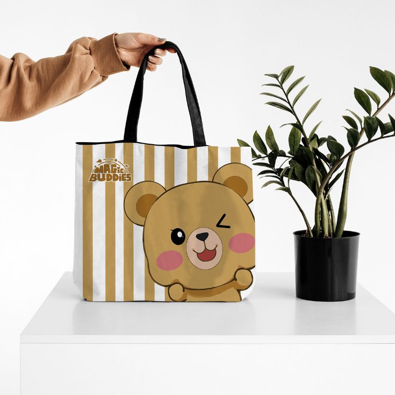 Magic Buddies Cotton Tote Bag - MAGIC GLOBE
