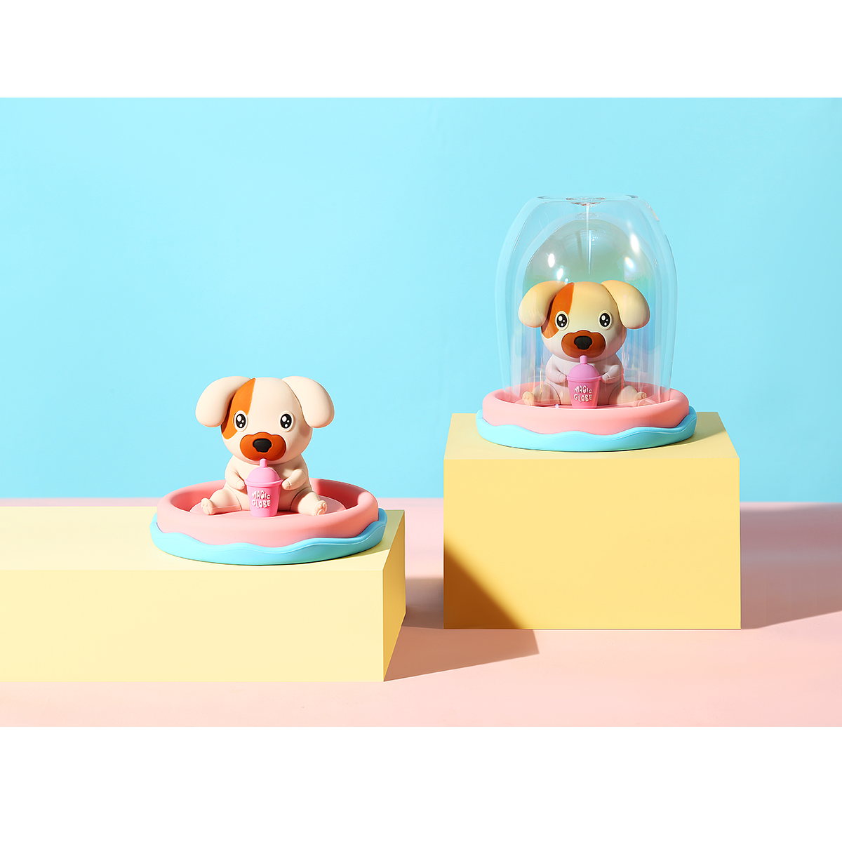 Button the Slurping Dog - MAGIC GLOBE
