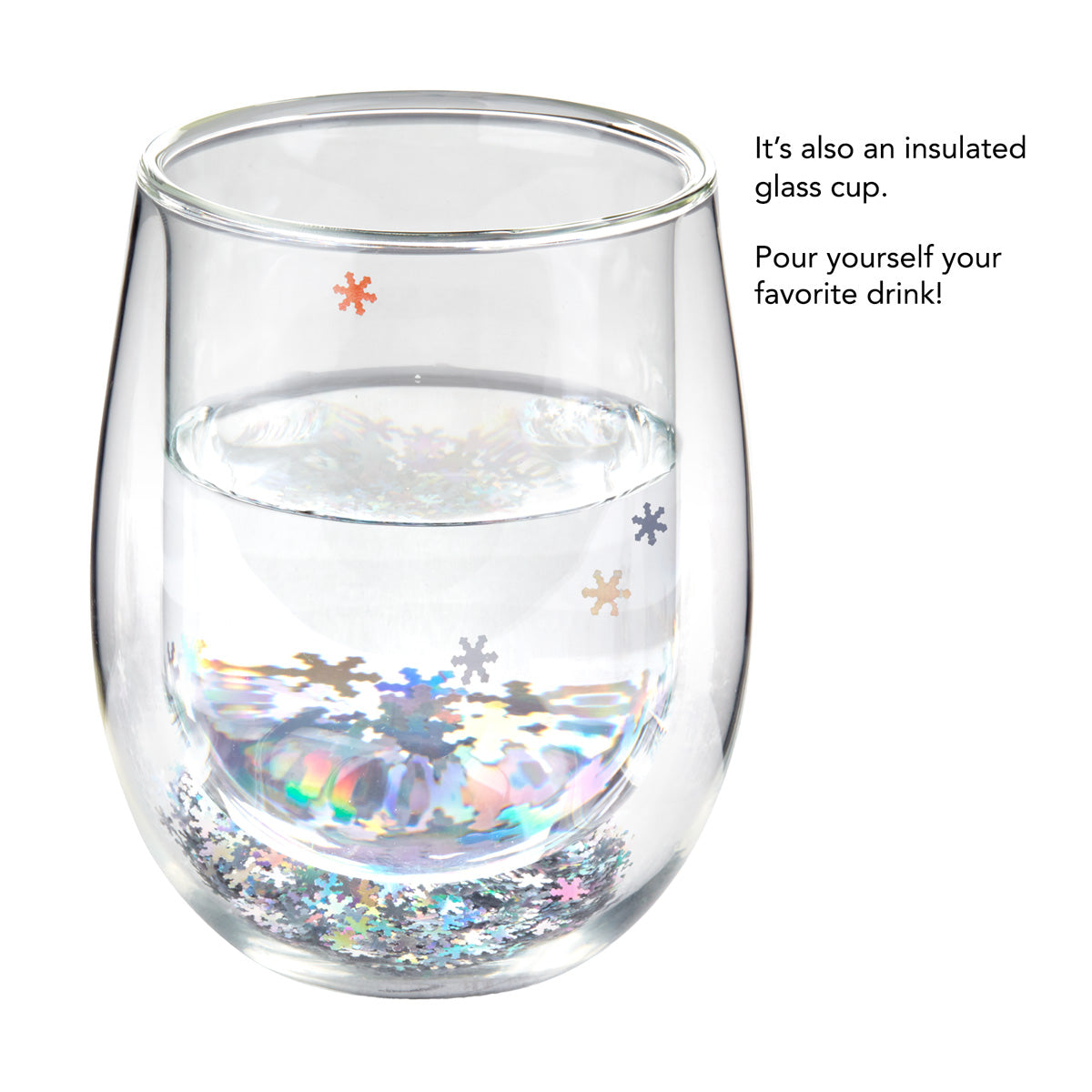 Snow Flake Glass - MAGIC GLOBE
