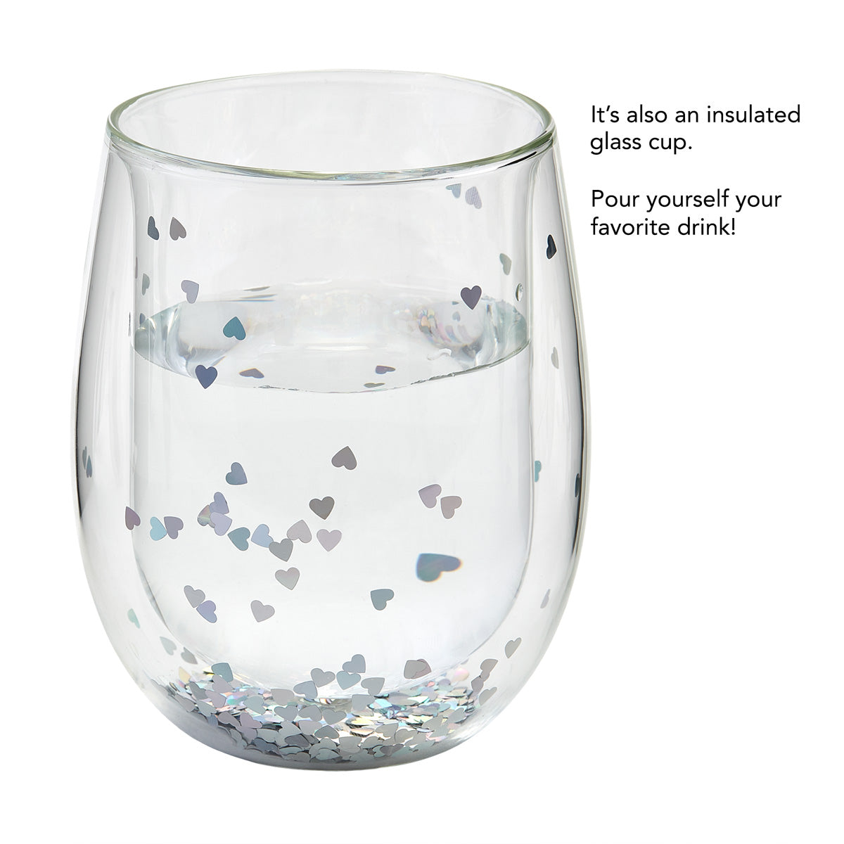 Hearts Glass - MAGIC GLOBE